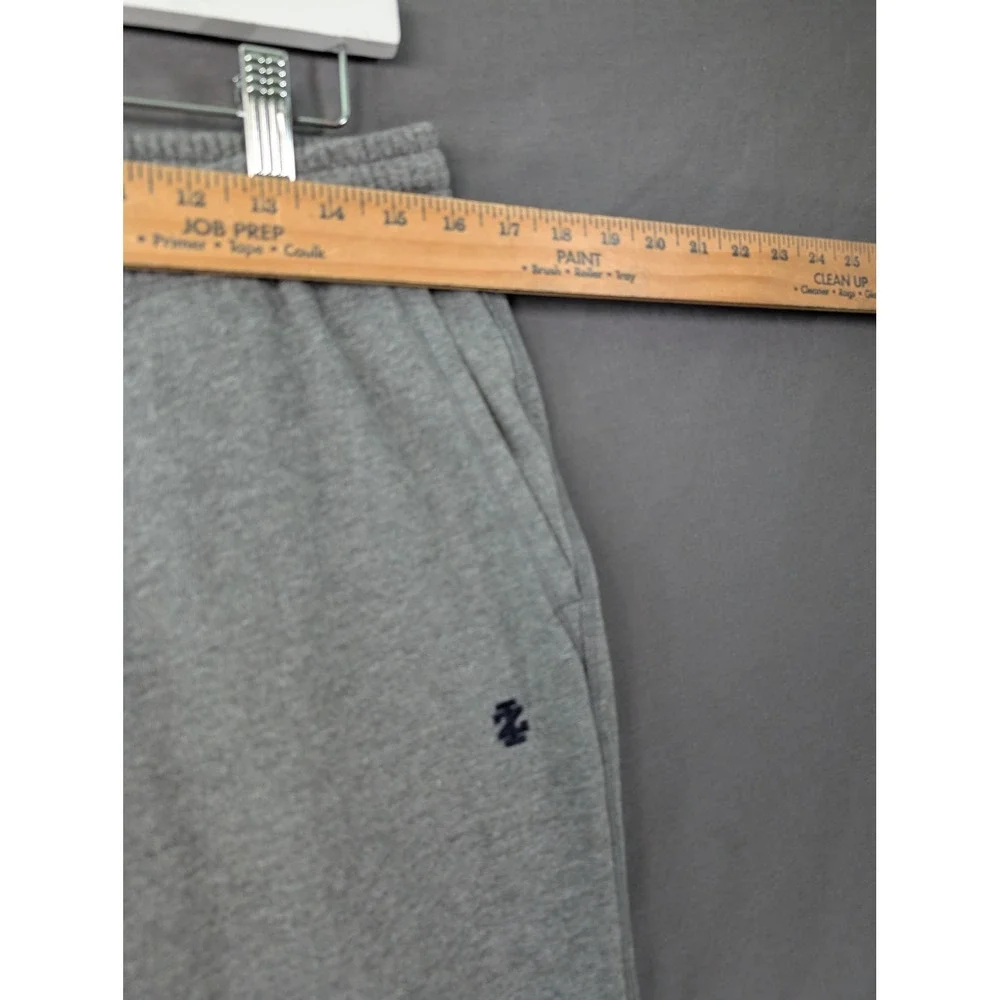 IZOD Mens Gray‎ Fleece Jogger Sweatpants Size Medium 5448